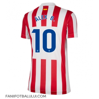 Atletico Madrid Alex Baena #10 Tricou Fotbal Replică 2025-26 Femei Acasa